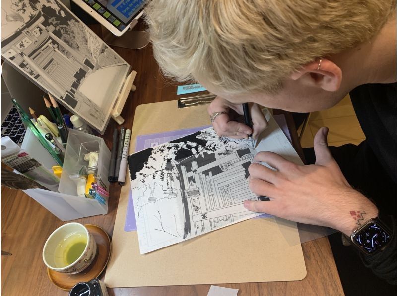 Draw manga and anime with animators near Kyoto Station! All ages welcome!