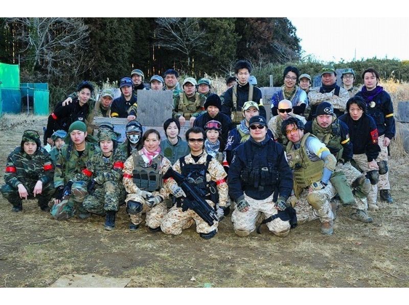 【 Ibaraki / Itakoi】 Let's deepen our bonds with friends in survival games! Field lease