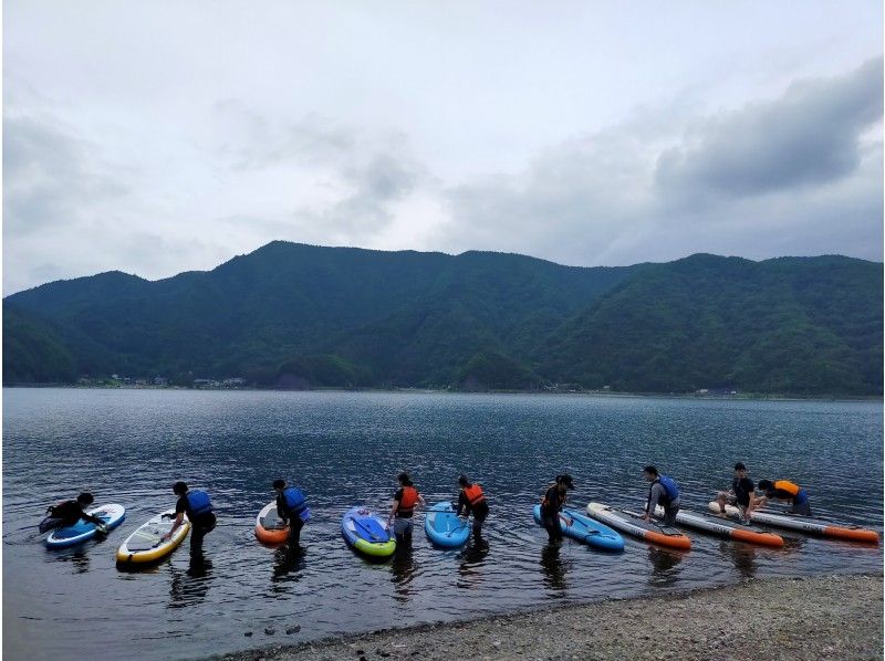【山梨・富士五湖・西湖】人気！湖上散歩ができる西湖SUP体験120分プラン