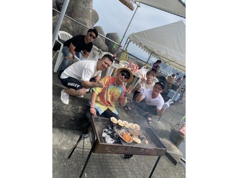【静岡・熱海】海鮮食材付きバーベキュー！海鮮コース